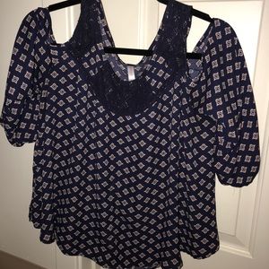 Long sleeve blouse